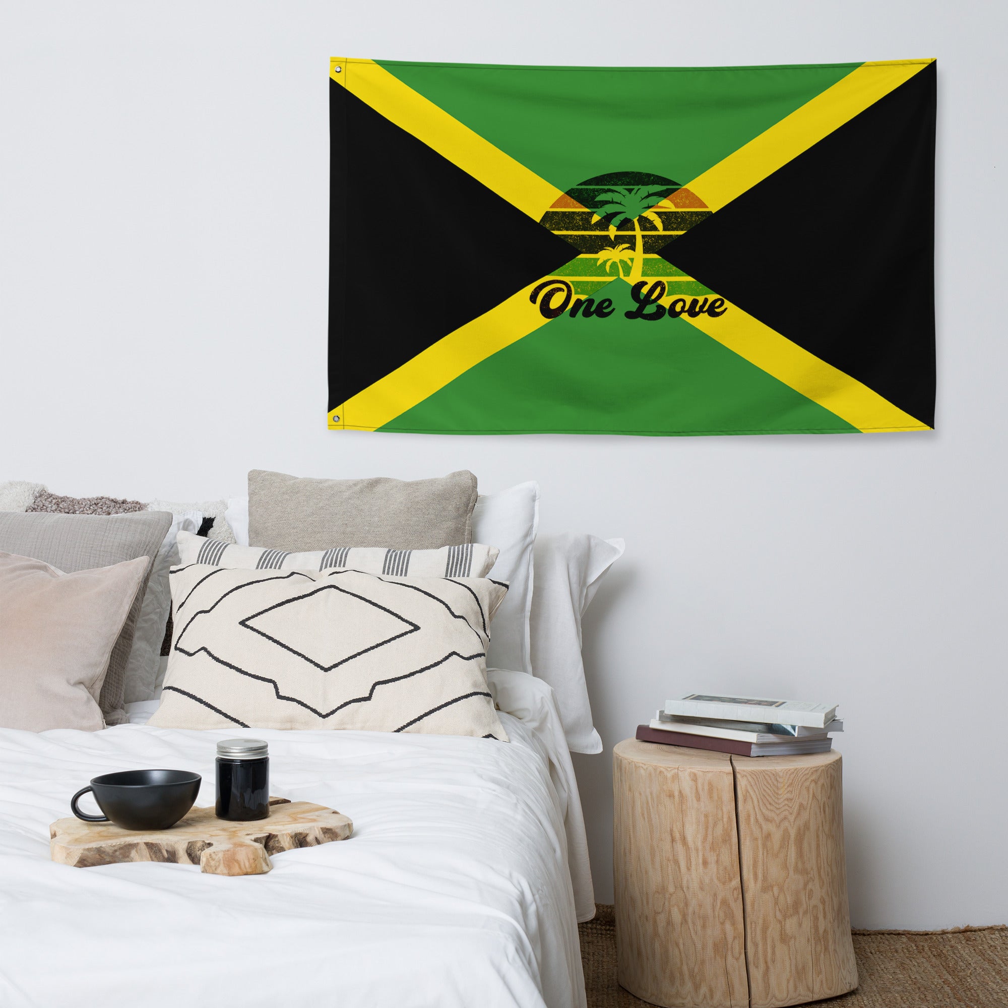 One Love Jamaican Flag